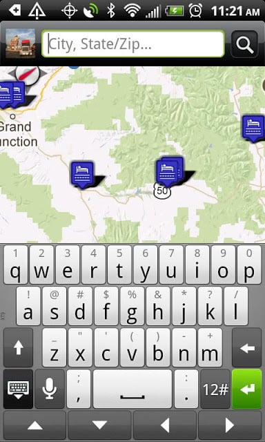 Motels With Truck Parking Map截图3