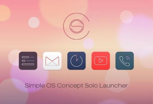 Solo Simple OS Concept Theme截图4