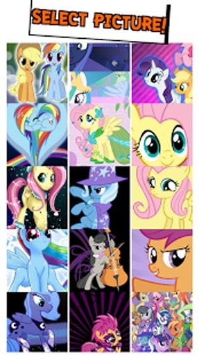 My Little Pony Puzzle Game截图5