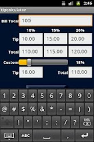 tipcalculator截图2