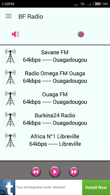 Burkina Faso Radio截图11