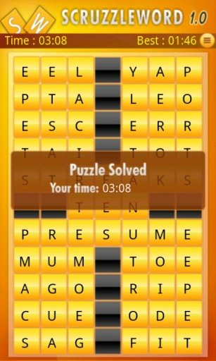 Scruzzle Word - Word Puzzles截图1