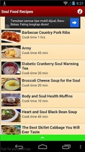 Soul Food Recipes截图8