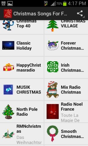 Christmas Songs For Free Radio截图1