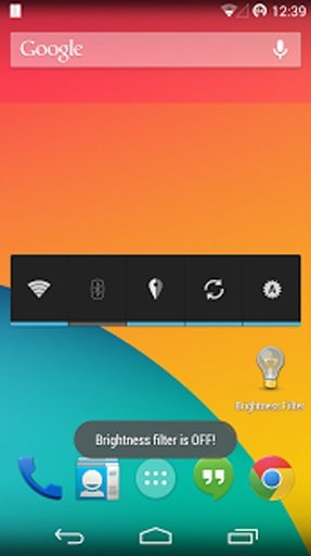 Full Screen Brightness Filter截图5
