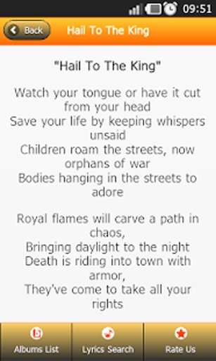 Sevenfold Lyrics截图5