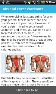 Abs &amp; Chest Workouts截图3