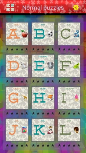 Alphabet puzzle截图4