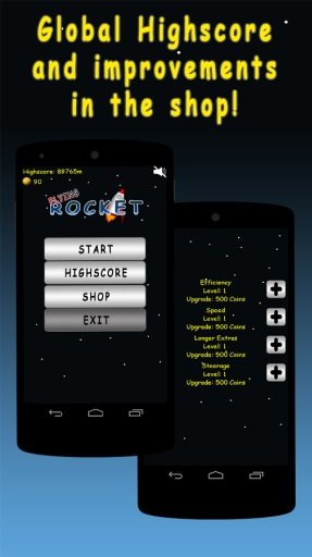 Flying Rocket - Astronaut Game截图1