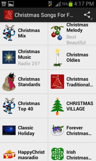 Christmas Songs For Free Radio截图5