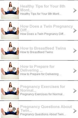 Pregnancy Tips截图2