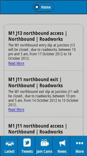 M1 Traffic News截图7