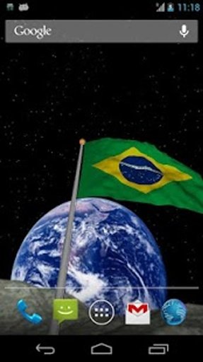 Real Brazil Flag Free截图7