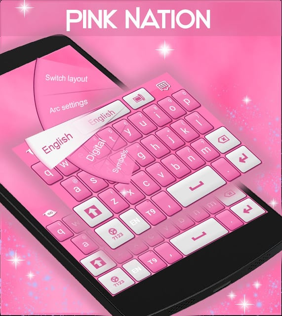 粉红色的民族键盘截图2