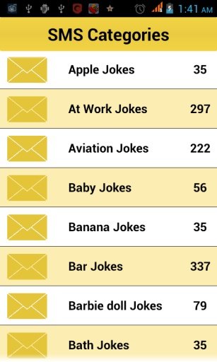 50000 Jokes:Funny SMS Messages截图7