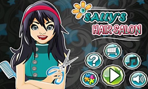 莎莉的美发沙龙-女孩游戏截图5