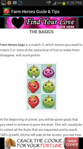 Farm Heroes Saga Guide &amp; Tips截图1