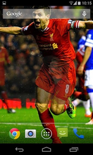 3D Steven Gerrard Wallpaper截图3