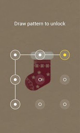 Simple XMas Dodol Locker Theme截图6