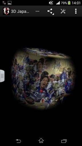 3D Japan Football LWP截图5