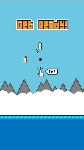 Flappy Retro Penguin截图1