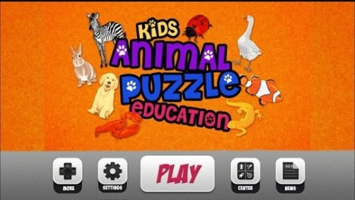 Kids Animal Letter Puzzle截图1