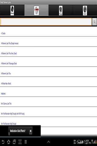 凯利克拉克森歌词截图3
