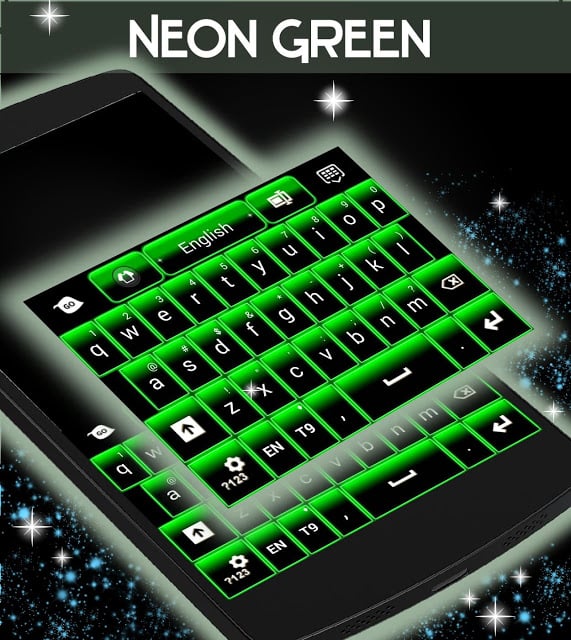 荧光绿键盘截图4