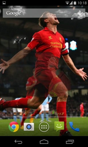 3D Steven Gerrard Wallpaper截图9