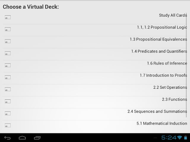 VirtualDeck Flashcards Free截图4
