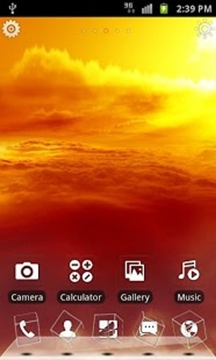 Sunset 3D Live Theme (FREE)截图1