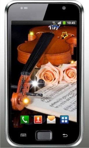 Roses Music HD live wallpaper截图1