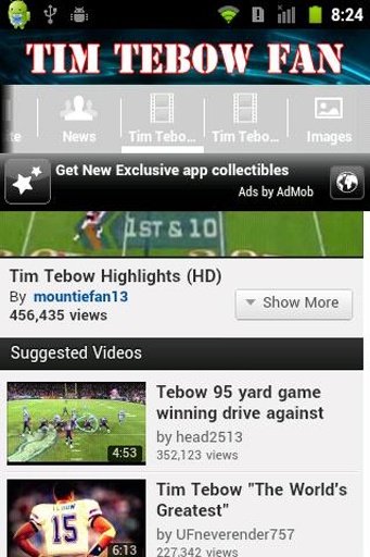 Tim Tebow Fan截图1