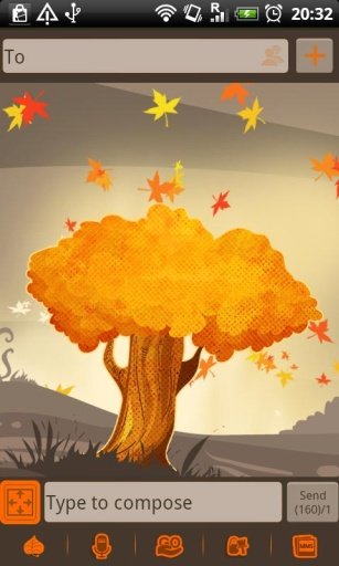 GOSMS Autumn Theme截图4