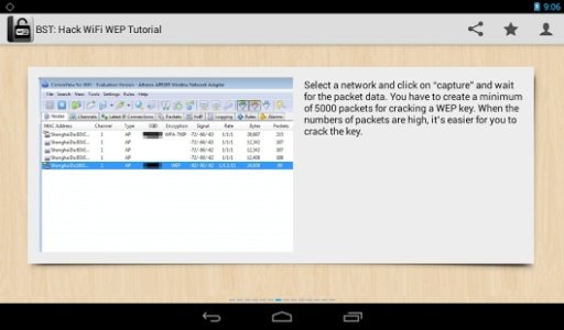 BST: Hack Wifi WEP Tutorial截图4