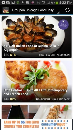 Groupon Chicago Food Deals截图4