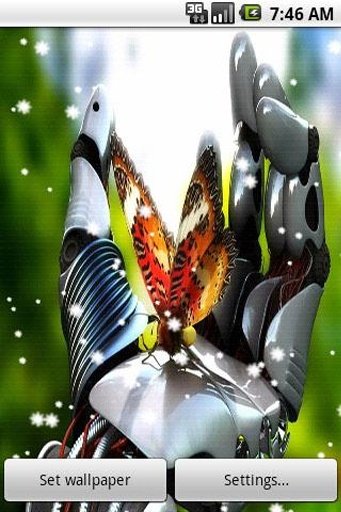 4D Butterfly Live Wallpaper截图5