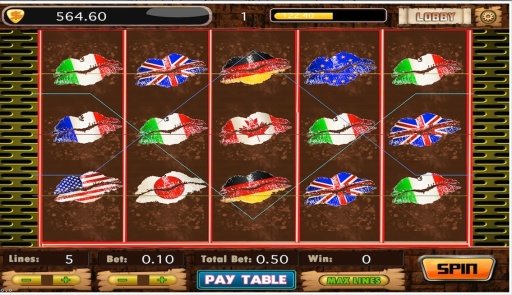 Hot Lips Slot -Casino Gambling截图1