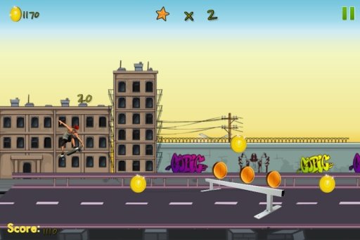 Skateboard Traffic Highway Racing截图5