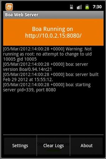 Boa Web Server截图5