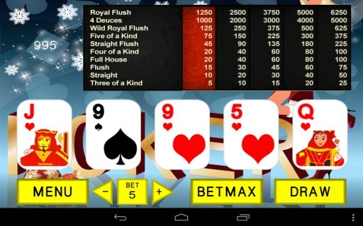 Card Free game Mania Poker截图4