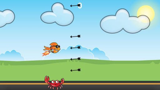 Flying Flappy Fish截图1