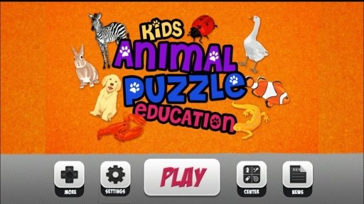 Kids Animal Letter Puzzle截图2