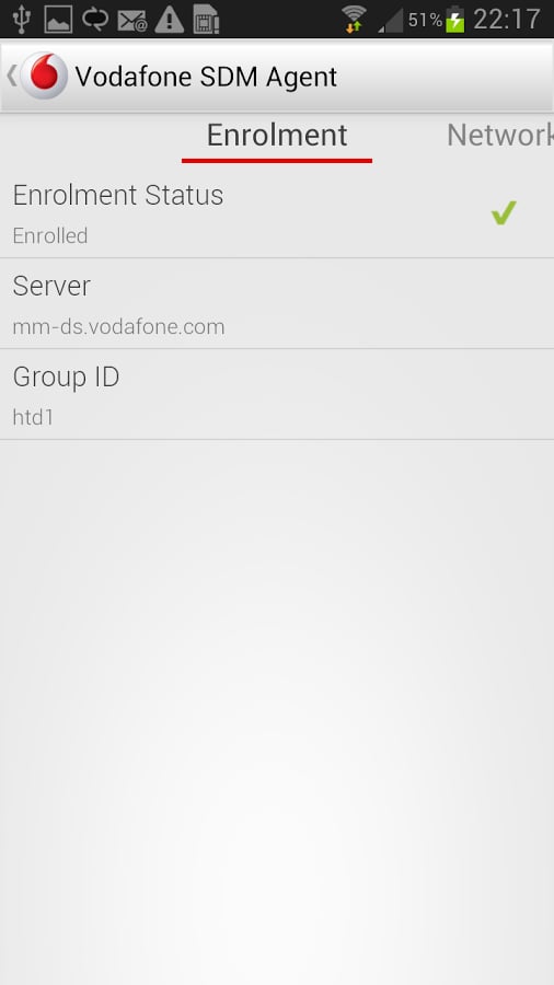 Vodafone Secure Device Manager截图3