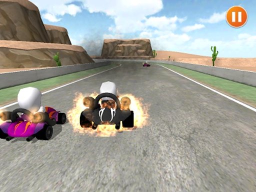 Afterburn Kart Car Racing Free截图4