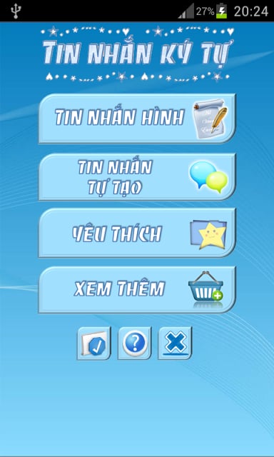 Tin Nhắn K&yacute; Tự截图2