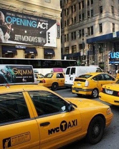 New York Taxi Traffic Racer截图1