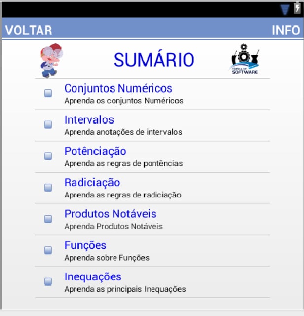 Matem&aacute;tica Elementar M&oacute;vel截图3