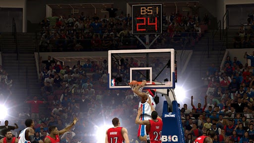 NBA 游戏视频截图1