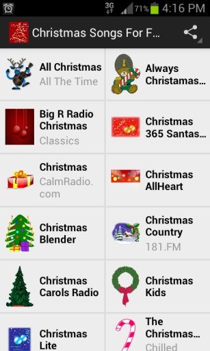 Christmas Songs For Free Radio截图3